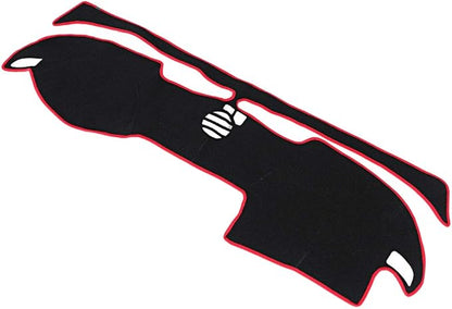 Car Dashboard Cover Anti Dash Mat Pad, Premium Polyester Sun Shade Protector, Custom Fit for Regal 2006-2008, with Large Vent Cut - Outs for Demister Airflow