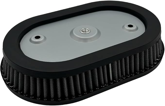 High-Flo Replacement Air Filter Element For Ventilator - Milwaukee-Eight Engine '18-later Softail and '17-later Touring and Trike Models Equipped with 114 Air Cleaner (Grey114 Air Filter Element)