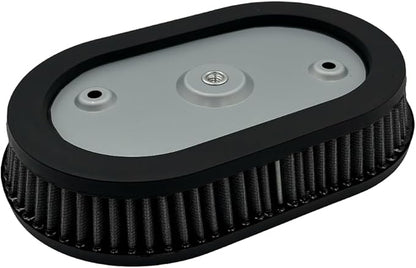 High-Flo Replacement Air Filter Element For Ventilator - Milwaukee-Eight Engine '18-later Softail and '17-later Touring and Trike Models Equipped with 114 Air Cleaner (Grey114 Air Filter Element)