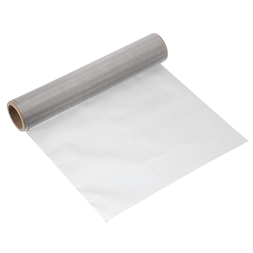 uxcell 500 Mesh 79" x 10" Woven Wire Mesh, 316 Stainless Steel Air Vent Filter Screen, Window Screen Mesh for DIY Projects Vents Cover Filtration Animals Fence