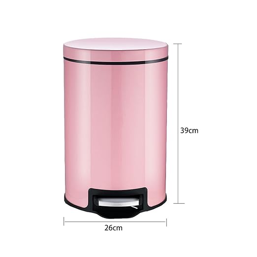 Portable Rechargeable Creative Intelligent Sensor Trash Can Household Electric Fashion Living Room Bathroom Trash Can Can Recycler (Size : B:35 * 25CM) (12L)
