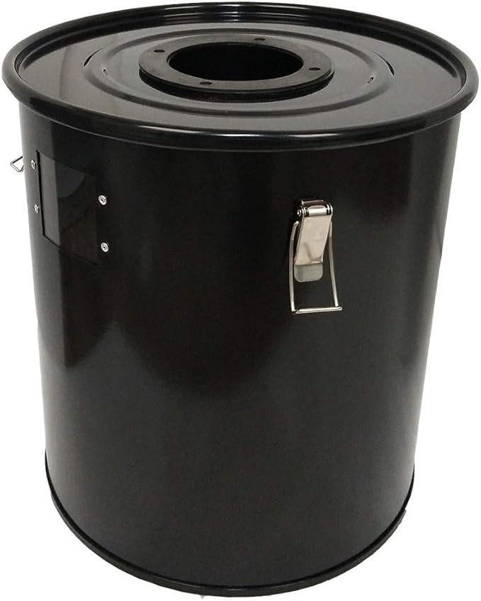 TECHTONGDA Cyclone Dust Separator 5.9inch Outlet for Vacuum Dust Collector Extractor Filter Woodworking with 13.2 Gallon Collection Drum