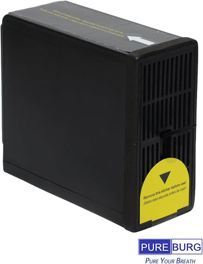 PUREBURG Replacement Filters Compatible with Airthereal Electric Kitchen Waste Composter (R500/R500-V),4-Pack Activated Carbon Air Clean