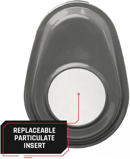 P-A-3 Organic Vapor & Particulate Filter Cartridge A1P2 - Bayonet-Style Replacement Filters for Mask & Respirator - Filters Chemical, Smoke, Dust, Paint, Resin, Woodworking, Welding, Sanding