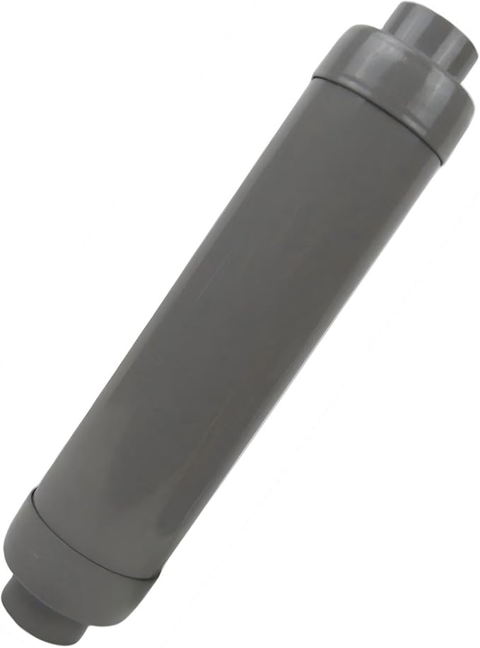 SLCR125 Air Compressor Filter Silencer/Muffle - for Solberg Air Compressors Parts Replacement - Quiet Intake Head In Take 1.25" FNPT L 12" W 2.5" Gray Solid Steel Construction