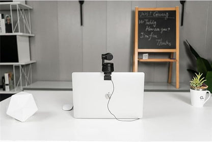 OBSBOT Tiny 1080P PTZ Webcam with AI Tracking, Auto Framing, Noise Reduction, and Gesture Control