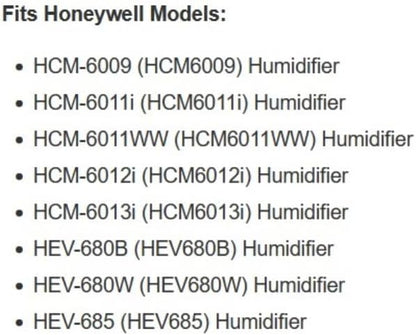 Honeywell HC14PF3 Replacement Wicking Filter E, 3 pack, white, 3 Count