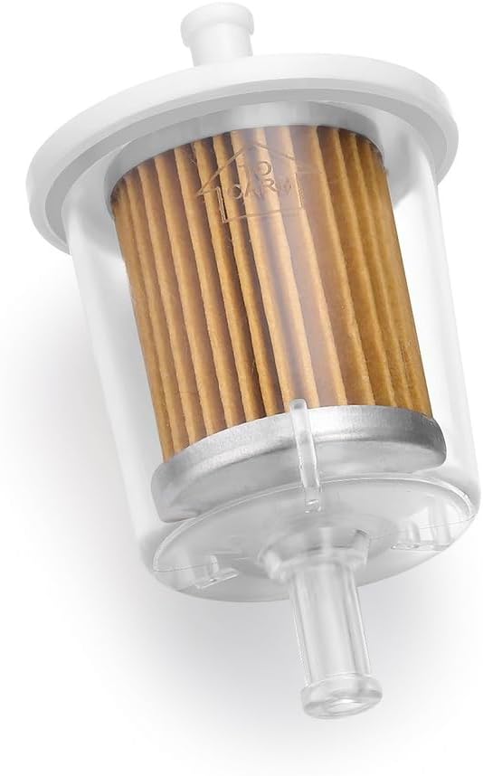 FUEL FILTER INDUSTRIAL HIGH PERFORMANCE UNIVERSAL INLINE GAS FILTER 5/16" 2 Pack