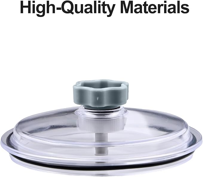 Heran SF80110-1 Leaf Trap Cover Lid with O-Ring and Valve Compatible with Intex 12 Inch Sand Filter Pumps (2100 GPH), Sand Filter Pump Replacement Parts, Pool Pump Accessory for Maintenance