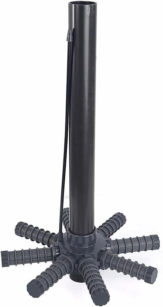 XtremepowerUS 19" Sand Filter with 1.5 Horsepower Above Ground Inground Swimming Pool Pump Media System 4500GPH, Grey/Black