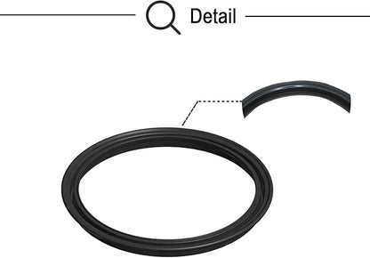 Generic Pool Filter Diaphragm Gasket ECX1105, Shaft kit ECX1014A and Directional Vent Valve with O-Ring ECX1322A Compatible with D..E Filters EC65, EC65A, EC75, EC75A, black