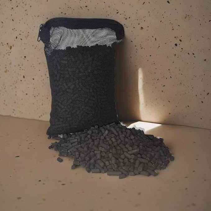 Activated Charcoal Vent Filter & Sewer Vent Refill – Compatible with 4" Exhaust Pipe