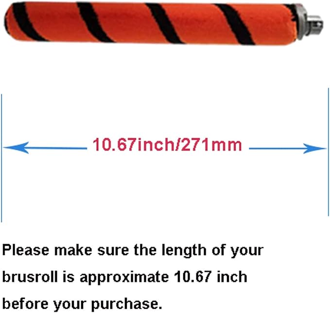Hepa & Foam Filter Brushroll Replacement Kit for Shark Rotator Pro Lift-away Vacuum Cleaner ZU780 ZU782 ZU782NP ZU785, Replaces Part # Xff500 Xhf500