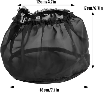 Joyzan Air Filter Protective Cover, Waterproof Universal Cold Intake Cleaner Socker Motorcycle Rain Sock Dustproof Protection Wrap Net Accessories Kit Uniform Micron High Flow Performance Black