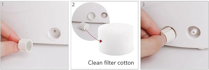 Nispira Replacement Sponges Air Filter Compatible with Adult/Kid Compressor System Cool Mist Inhaler Vaporizer, 24 Filters