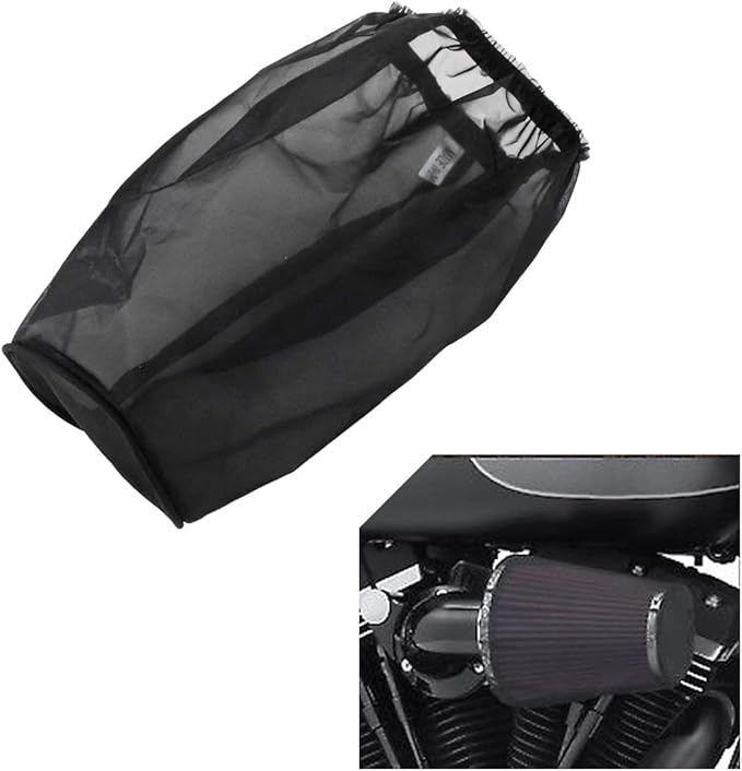 HDBUBALUS Waterproof Breather Air Filter Cleaner Rain Sock Protective Cover Fit For Harley