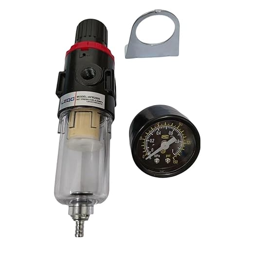 AFR-2000 Pneumatic Pipeline Filter Regulator Air Compressor handling Unit with Pressure Gauge Pneumatic Device Equipment Regulator