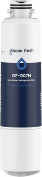GLACIER FRESH New Upgraded Elarisey™ Filtration Technology, Compatible with Samsung DA29-00020B Refrigerator Water Filter, HAF-CIN/EXP, RF4267HARS for French Door Refrigerator Kitchens (1-Pack)