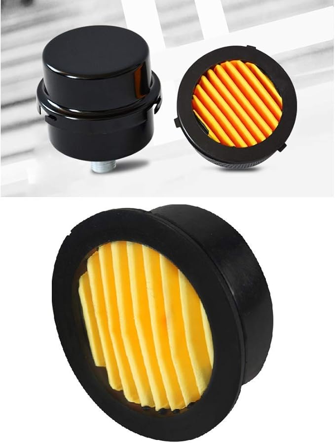 4 Pack Air Compressor Intake Paper Filter Elements Air Replacement Filter Element for 1/2'' Air Compressor (Type 2)