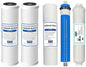 IPW Industries Inc. | W-525 Reverse Osmosis Water Filter Replacement Set - Carbon Block, Sediment, RO Membrane, and Inline Granular Activated Carbon