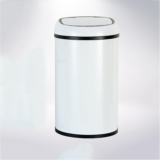 Portable Rechargeable Creative Intelligent Sensor Trash Can Household Electric Fashion Living Room Bathroom Trash Can Can Recycler (Size : B:35 * 25CM) (C:46 * 25CM)