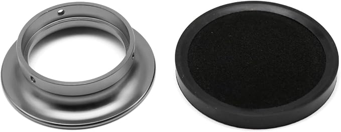 Carburetor Carb Velocity Stack Air Filter Cleaner Modified Trumpet Aluminum Alloy with Sponge Filter Steel Mesh for PWK32-34mm Short Style Fast Intake Suggest for Small Displacement (Titan, 55mm)