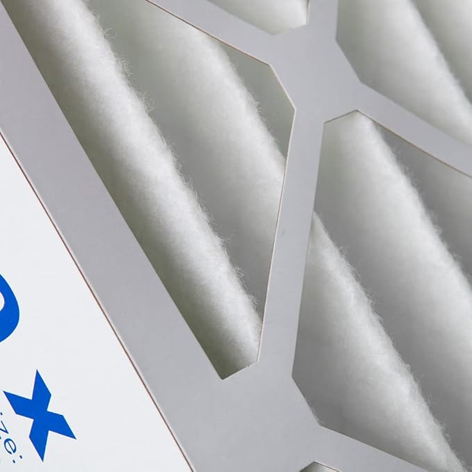 Nordic Pure 16x25x4 (Actual Size: 15 1/2 x 24 1/2 x 3 5/8) Pleated MERV 13 Air Filters 6 Pack