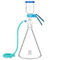 stonylab Glass Filtration Apparatus, Borosilicate Glass Vacuum Filtration Assembly Filter Kit with 3000 ml Filtering Flask and 500 ml Graduated Funnel