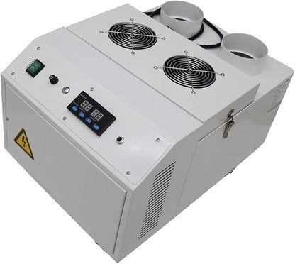 Ultrasonic Humidifier Cooler Sprayer 15kg/h Commercial Humidifier Commercial Industrial Humidifier with Humidistat and Remote Sensor Stainless Steel for Grow Room 110V
