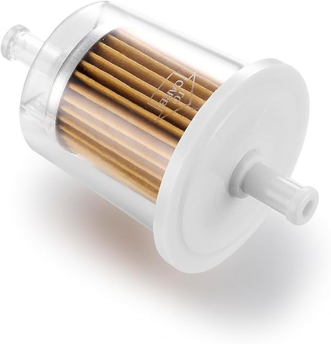 FUEL FILTER INDUSTRIAL HIGH PERFORMANCE UNIVERSAL INLINE GAS FILTER 5/16" 2 Pack