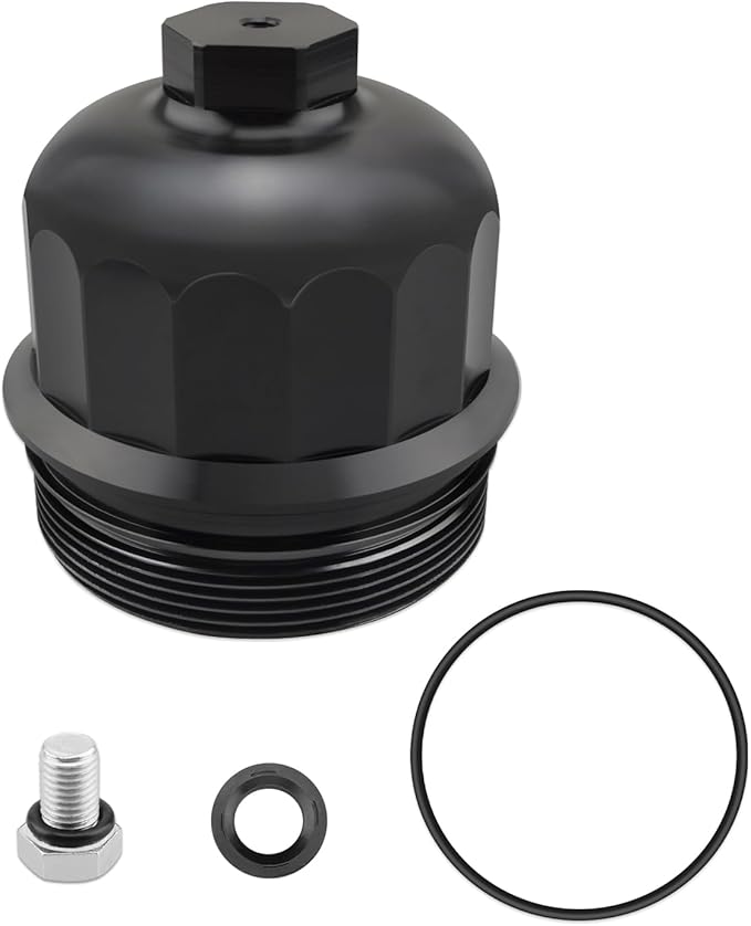 Fuel Filter Housing Cap Fit for GM Duramax 6.6L L5P (Chevy Silverado/GMC Sierra 2500HD 3500HD) 2017-2020，Fit for Cruze 2.0L 2014-2015 Cruze 1.6L 2017-2019 (without TP1015 fuel filter)