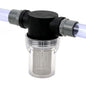 Precision Inline Filter 40 Mesh - 1/2 3/4 1 Inch Stainless Screen for Water Treatment & Greenhouse Systems(1l2 inch)