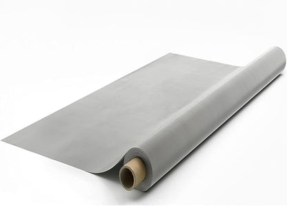 250 Mesh Stainless Steel Wire Cloth Roll, 304 Fine Screen Mesh, Woven Metal Filter Fabric for Liquid Air Filtration DIY Projects