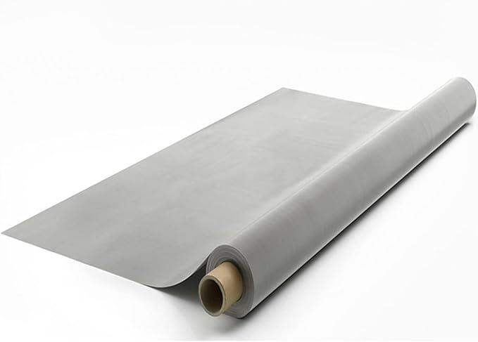 Stainless Steel Fine Screen Mesh 250 Mesh, Woven Metal Filter Cloth, High Density Wire Fabric for Separation and General Filtration