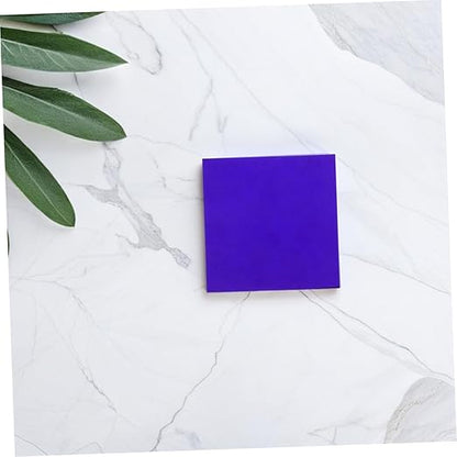 Zerodeko Cobalt Glass Sheet Experiment Device Chemistry Filter Glass Plate School Lab Tool