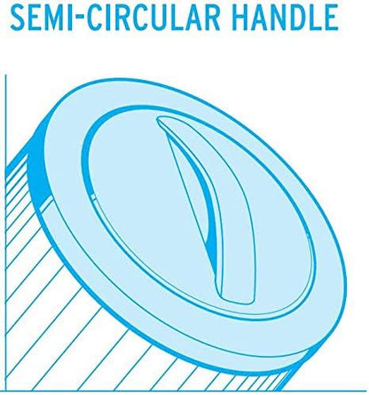 Unicel C-7350 50 Square Foot Media Replacement Hot Tub Spa Filter Cartridge with 200 Pleats, Compatible with Caldera Spas (2 Pack)