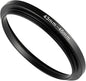 43-46mm Metal Step-Up Ring Adapter Compatible with Mirrorless Cameras DSLR Lens, UV CPL ND Filter Thread Converter, Black