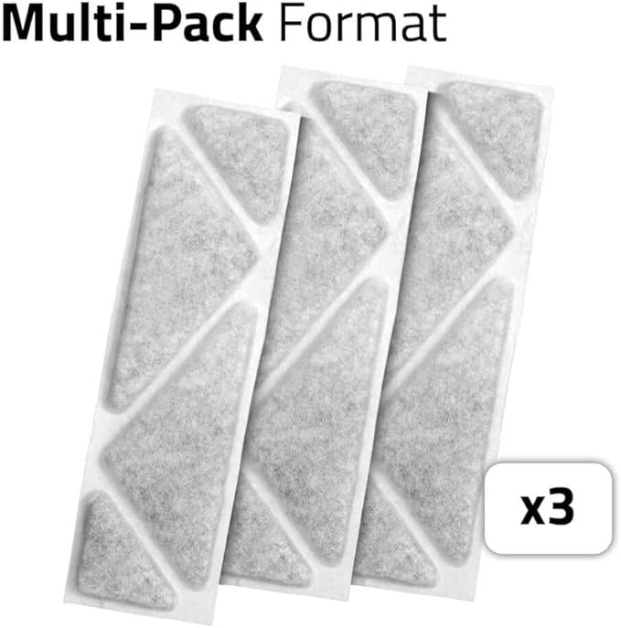 Fluval Flex 2.0 Poly-Carb Cartridge – 3 Pack Replacement Filter Media for Flex 2.0 Aquariums – Dual Mechanical & Chemical Filtration – Removes Toxins, Odors & Debris – Carbon-Impregnated Design