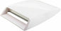 Car Air Flow Intake Hood Scoop Vent Bonnet Decorative Covers Kit Universal Compatible With BMW And Audi Compatible With Benz And Focus(WHITE)