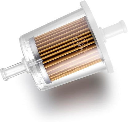 FUEL FILTER INDUSTRIAL HIGH PERFORMANCE UNIVERSAL INLINE GAS FILTER 5/16" 2 Pack