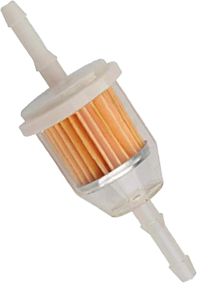 25 050 22-S Inline Fuel Filter Am116304 for John Deere Kohler Gy20709 120-436 1/4 Inch and 5/16 Inch Fuel Line Replaces 71-5960 120-436 GY20709 38666 149-2206-01 21541500 98021（2Pack）