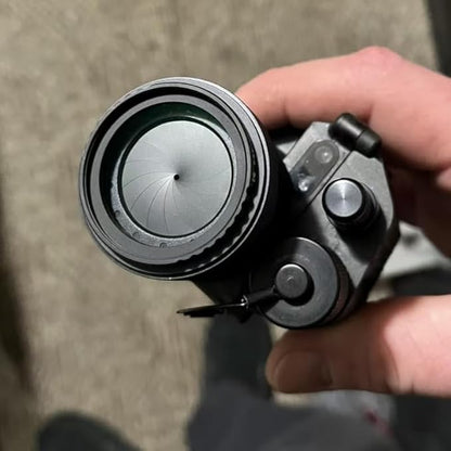 Adjustable Iris Aperture Diaphragm M30 to M37 Iris Aperture Diaphragm Adapter Optical Diaphragm 1.5-26mm Lens Module Adapter Ring PVS-14 PSV14 Optics (M30toM37)