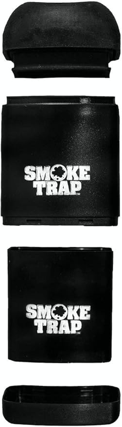 Smoke Trap 2.0 - Personal Air Filter (Sploof) - Smoke Filter With Replaceable Filter - 300+ Uses (Black)