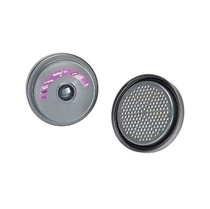 MSA 10080455 OptimAir TL Powered Air-Purifying Respirator Cartridge - OptiFilter: Helium (HE) Hi-Efficiency, Quantity: 6 per pack, Dusts/Particles/Mists Respirator Cartridge