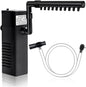 Submersible Internal Aquarium Filter Multiple Function Powerful Pump Fish Tank Filter for 10-20 Gallon Tanks 105 GPH 5W