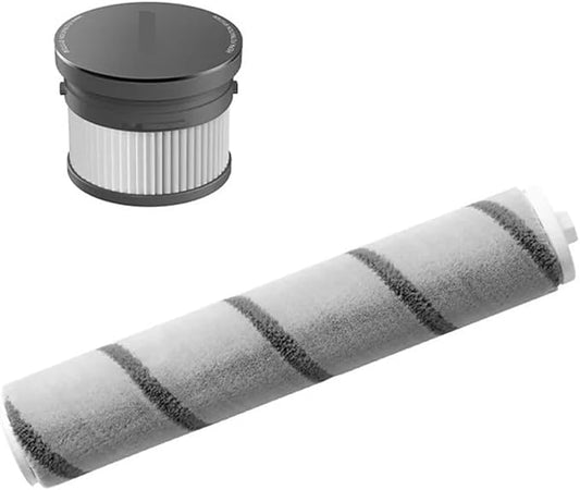 Hand-held Floor Scrubbers Roller Brush Hepa Filter Parts。Compatible for Dreame V9 V10 V11 V12。Main Brush Wet Dry Vacuum Cleaner Replacement Spare (Color : V10 Filters/Roller Brushes)