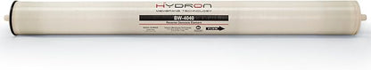 Hydron BW-4040 Reverse Osmosis Membrane – 4" x 40", 2400 GPD | High Performance for Commercial, Industrial, Agricultural, Whole House | Compatible with AG4040FF, AG4040TF, TW30-4040, RE4040-BE