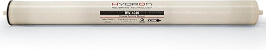 Hydron BW-4040 Reverse Osmosis Membrane – 4" x 40", 2400 GPD | High Performance for Commercial, Industrial, Agricultural, Whole House | Compatible with AG4040FF, AG4040TF, TW30-4040, RE4040-BE