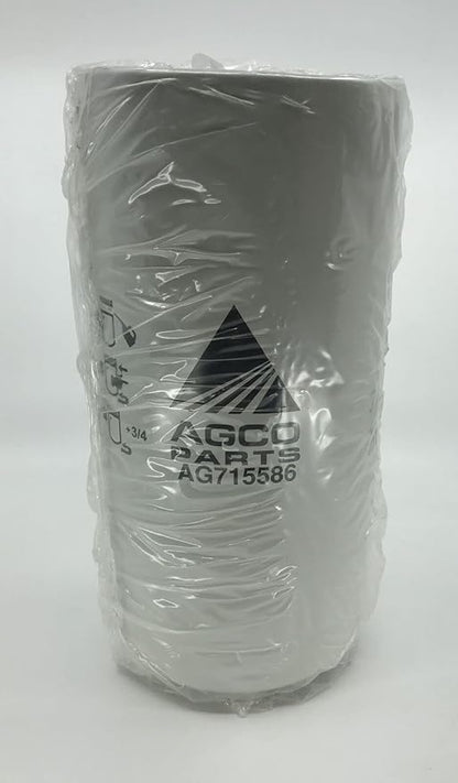 AG715586 Agco Hydraulic Oil Filter, Spin-On, 1-1/2-16 Inch Thread Size