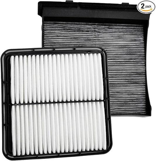 JTBU930-997Engine & Cabin Air Filter Compatible with Subaru Forester (2009-2018), Impreza (2008-2016), XV Crosstrek (2013-2015), Crosstrek Gas (2016-2017), WRX (2015-2021), WRX STI (2015-2018)